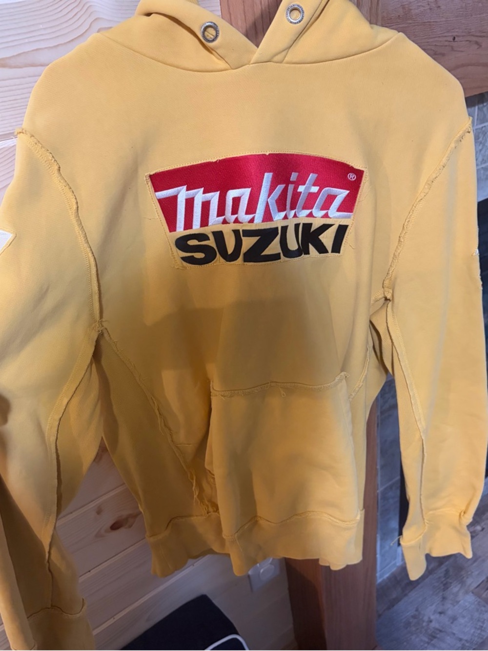 Makita Suzuki Men’s Yellow Logo Hoodie